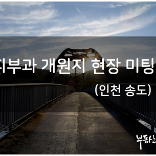 피부과 개원지 현장 미팅